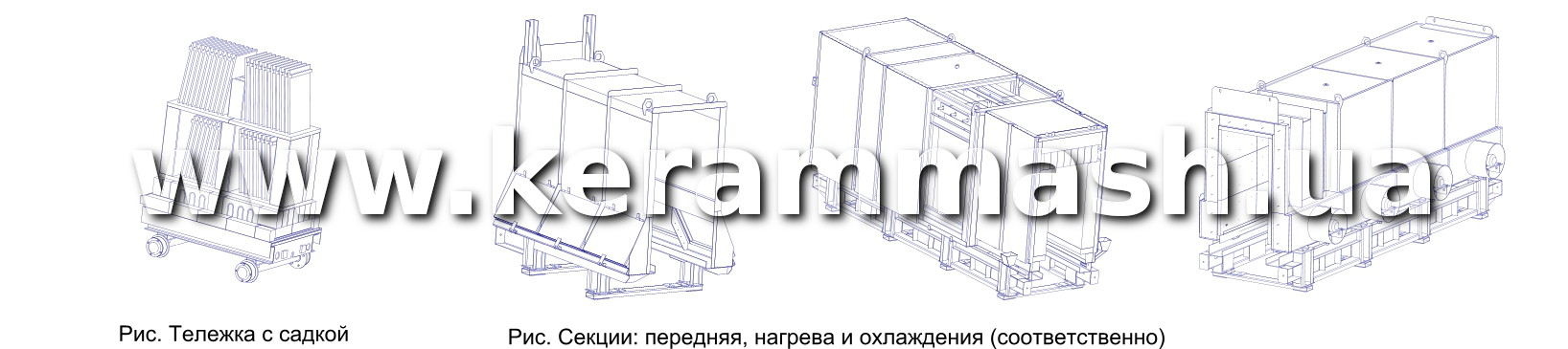 Промислова піч для випалу виробів з кераміки та порцеляни Термогаз Термомастер ПрАТ Кераммаш